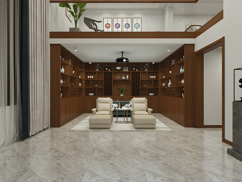 新中式客厅精装设计方案