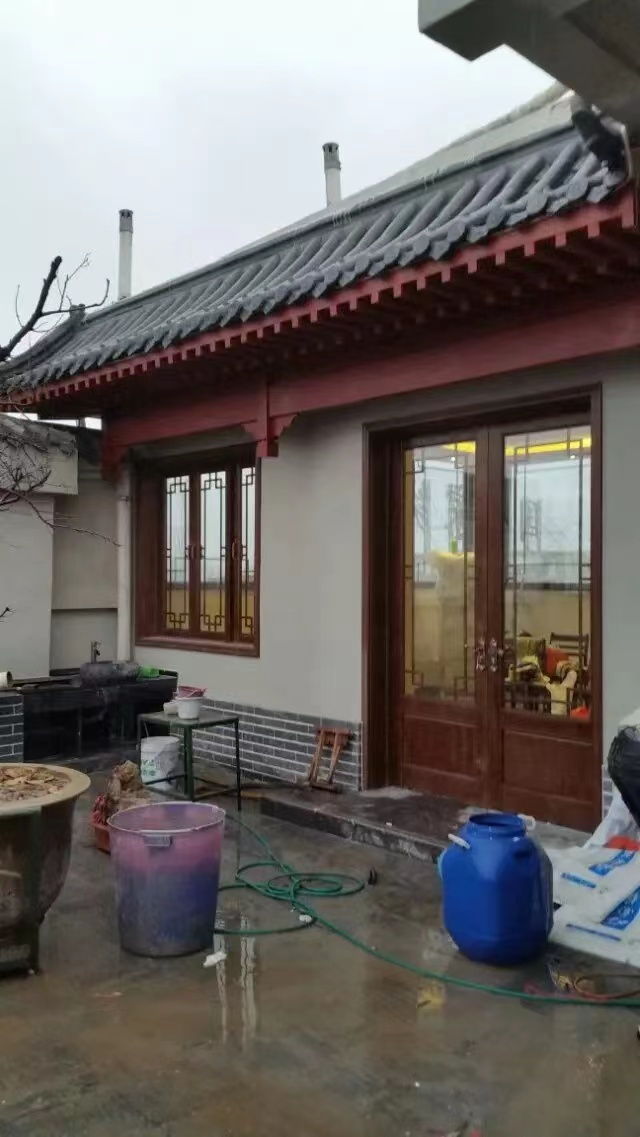 全案设计、中式实木定制橱柜、衣橱、书橱、床体、定制木门