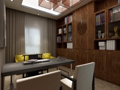 317m²新中式五居