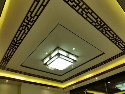 定制造型木线吊顶实景照